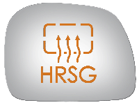 SIDE VIEW MIRROR HEATED W MOUNT